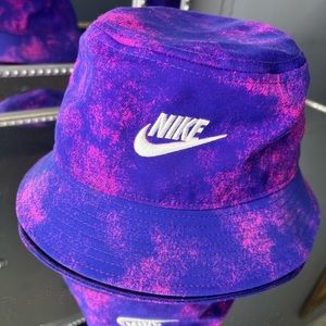 Nike Purple Tie Dye Unisex Bucket hat